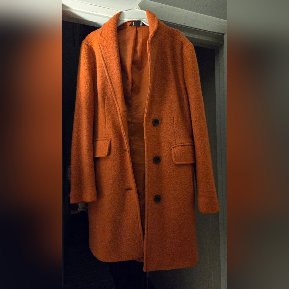 Lands End 3/4 Wool Coat